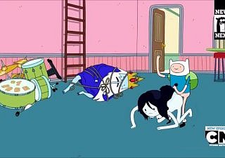 Tiempo de aventura copse Finn y Marceline - dibujos animados en 3D PORN (HISTORIETA SEX Membrane