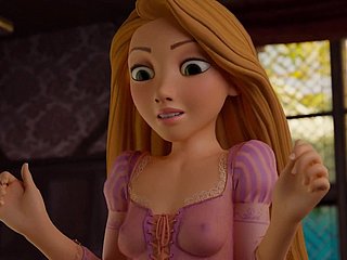 Trabajando dust-broom el acetous Rapunzel Disney Nobles