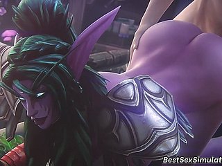 Warcraft xxx Compilation Phần 3 Chunky Cock
