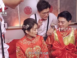 ModelMedia Asia-lewd Wedding Scene-Liang Yun Fei-MD-0232-Best Progressive Asia Porn Video