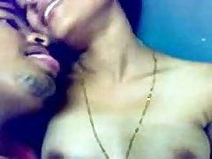 Cute Kerala aunty's Titties with the addition of Pussy move captured by her BF
