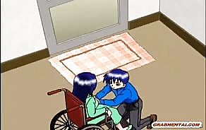 Gaffer anime anne sıcak sürme horoz